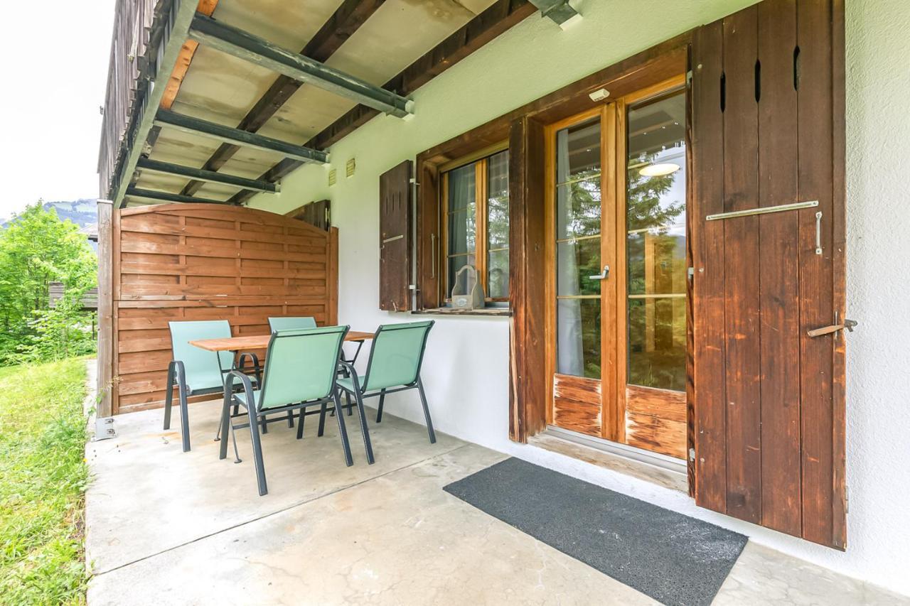 Lauberhorn Apartment - Aare Jungfrau Ag جريندلوالد المظهر الخارجي الصورة